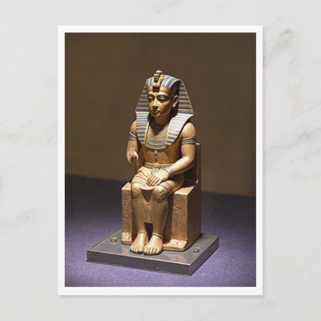 Postal Khufu Great Pyramid Builder Egyptian King (Anverso)