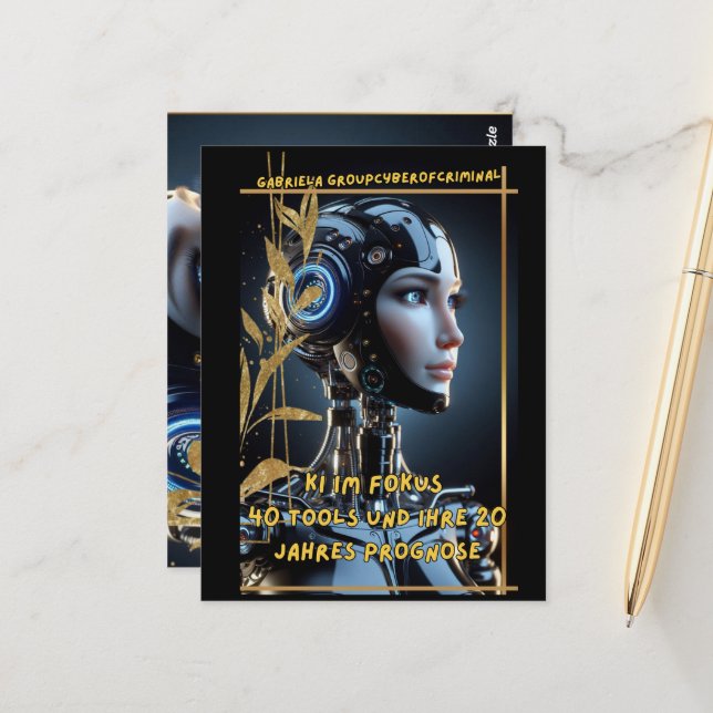 Postal KI im Fokus (Anverso/Reverso In Situ)