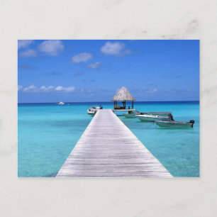 Postal Kia Ora, Atolón de Rangiroa Polinesia Franc