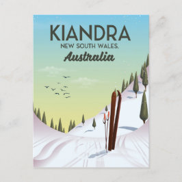Postal Kiandra Nueva Gales del Sur Australia Esquí