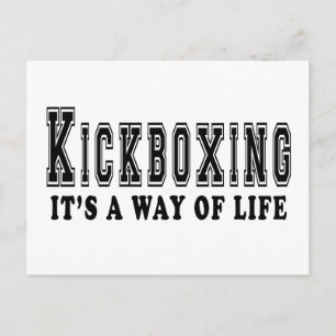 Postal kickboxing es forma de vida