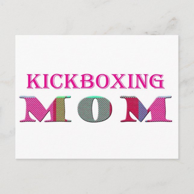 Postal KickboxingMom (Anverso)