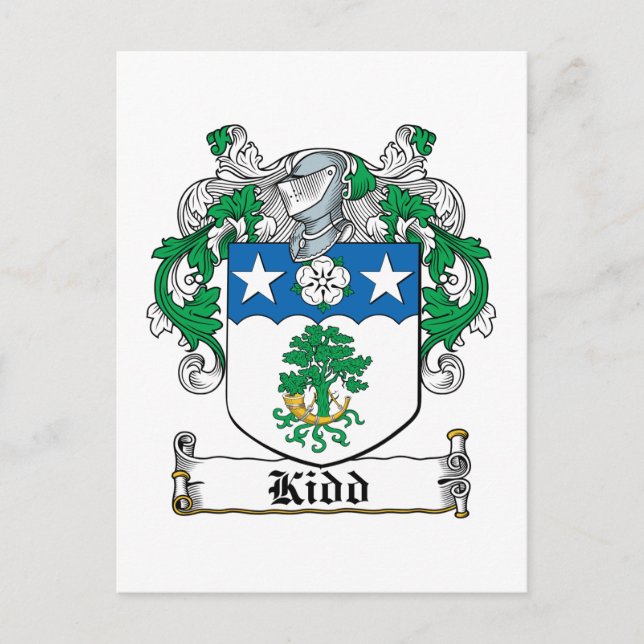 Postal Kidd Family Crest (Anverso)
