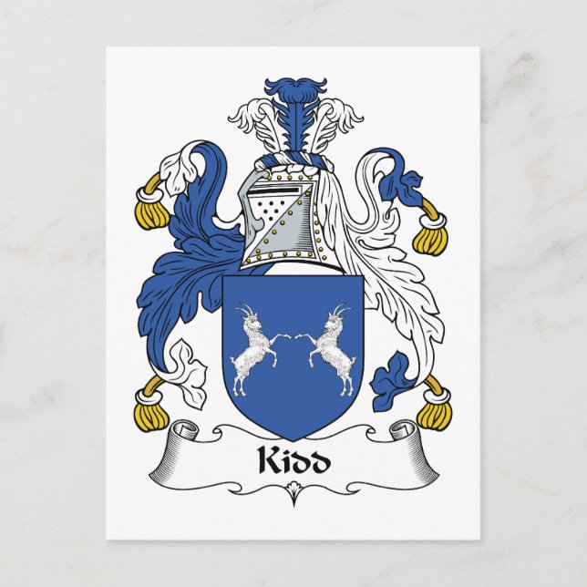 Postal Kidd Family Crest (Anverso)