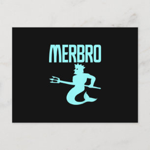 Postal Kids Majestic Merbro Swimming Merman Design