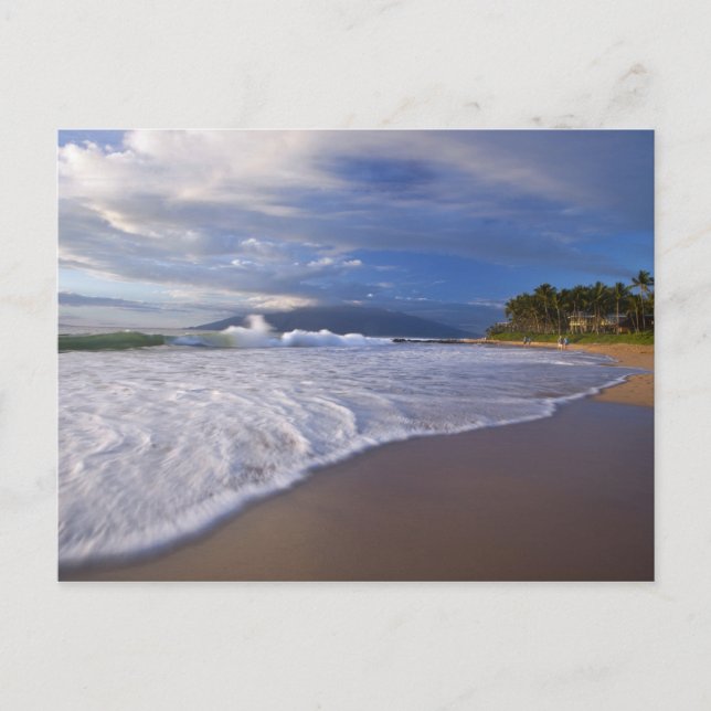 Postal Kihei Beach, Maui, Hawaii, Estados Unidos (Anverso)