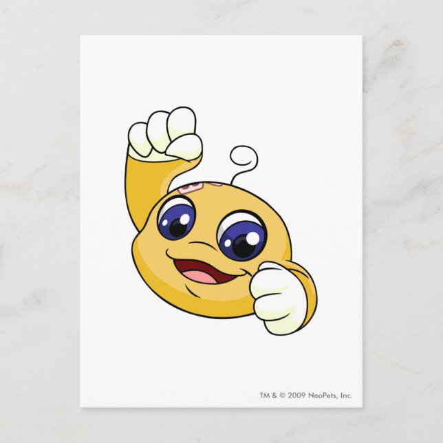 Postal Kiko Yellow (Anverso)