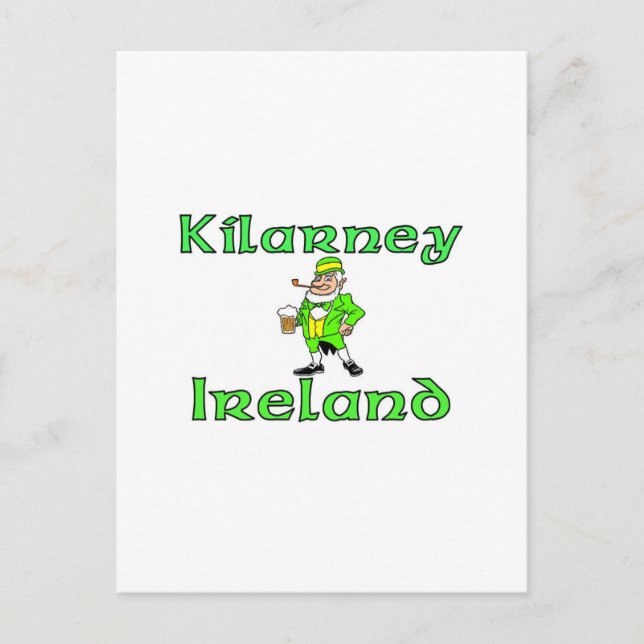 Postal Kilarney, Irlanda (Anverso)
