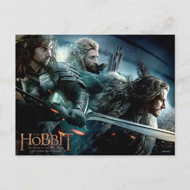 Postal Kili, hogar de cambio y THORIN OAKENSHIELD™ (Anverso)