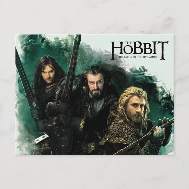 Postal Kili, THORIN OAKENSHIELD™, y Dan Gráfica (Anverso)
