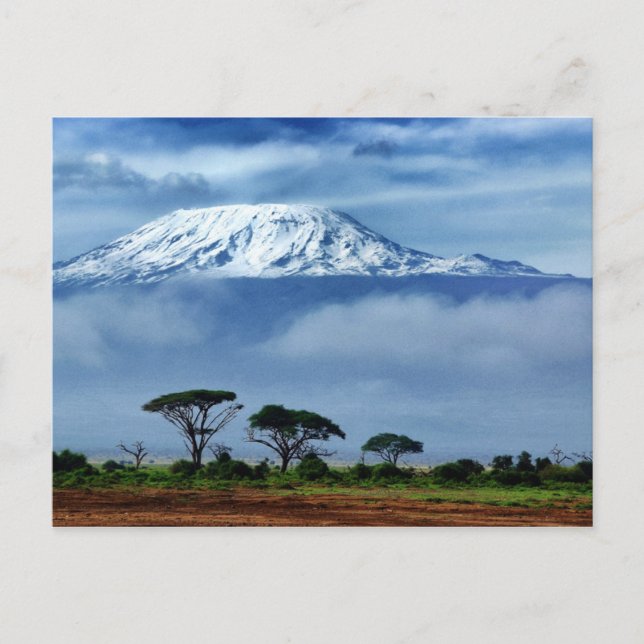 Postal Kilimanjaro Kenya (Anverso)