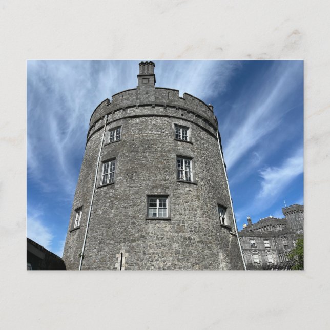 Postal Kilkenny, castillo de Irlanda (Anverso)
