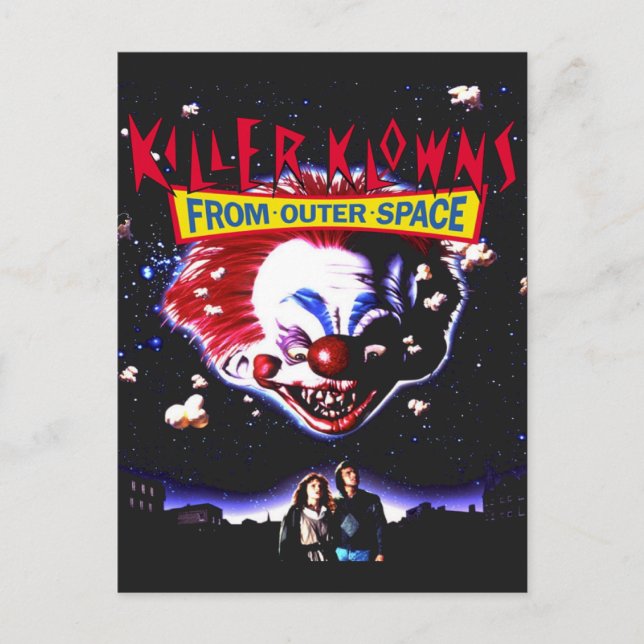 Postal Killer Klowns Clowns From Outer Space Movie Horror (Anverso)