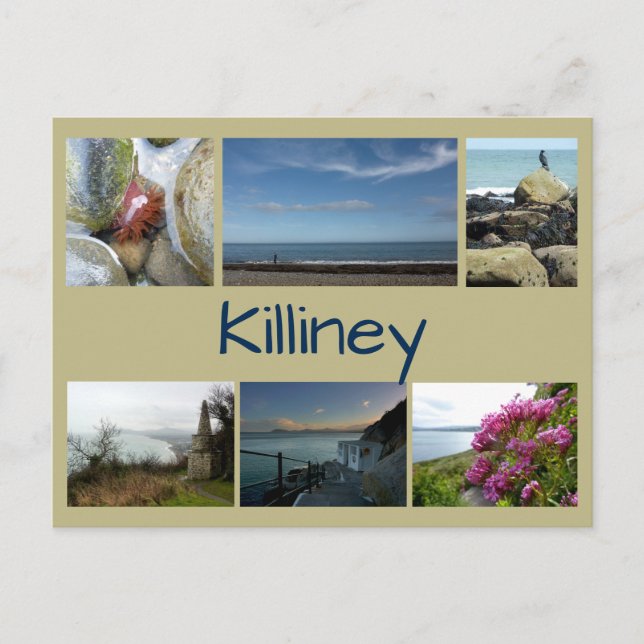 Postal Killiney Collage (Anverso)
