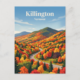 Postal Killington, Vermont, EE. UU.