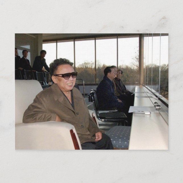Postal Kim Jong-il, Corea del Norte (Anverso)