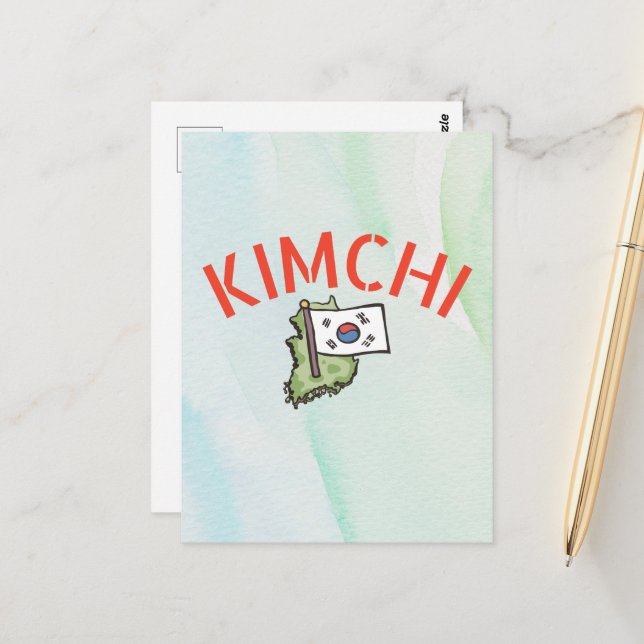 Postal kimchi lindo (Anverso/Reverso In Situ)