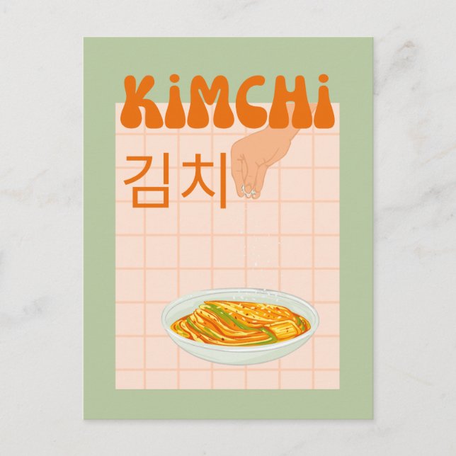 Postal kimchi lindo (Anverso)