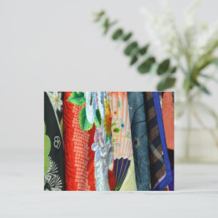Postal Kimono Japonés