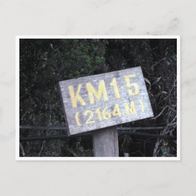 Postal kinabalu km 1.5 (Anverso)