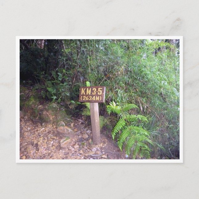 Postal kinabalu km 3.5 (Anverso)