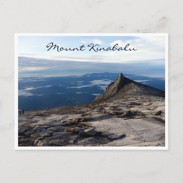 Postal kinabalu vista (Anverso)