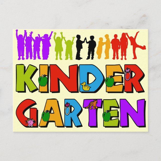 Postal Kindergarten Fun (Anverso)