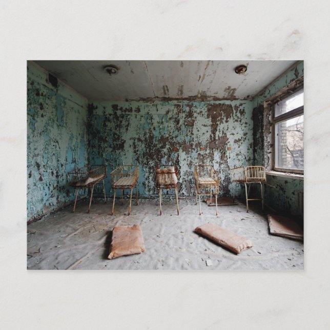 Postal Kinderkrankenzimmer (Anverso)