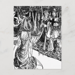 Postal King Arthur Postcard
