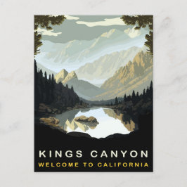 Postal King Canyon, California, Viajes de época