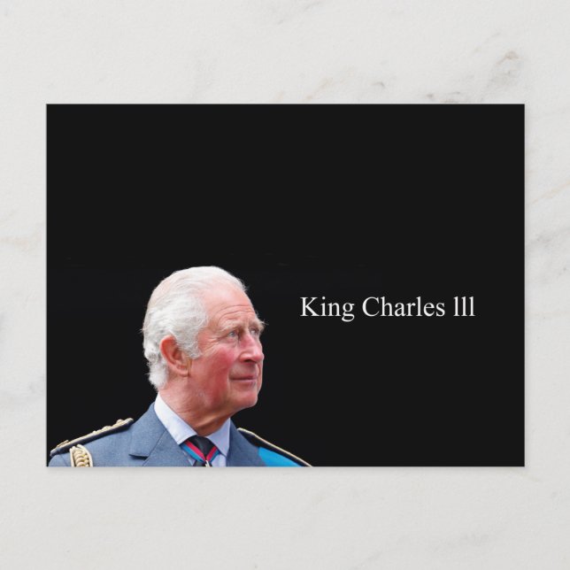 Postal King Charles ll Postcard (Anverso)