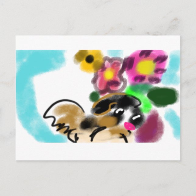 Postal King charles spaniel  (Anverso)