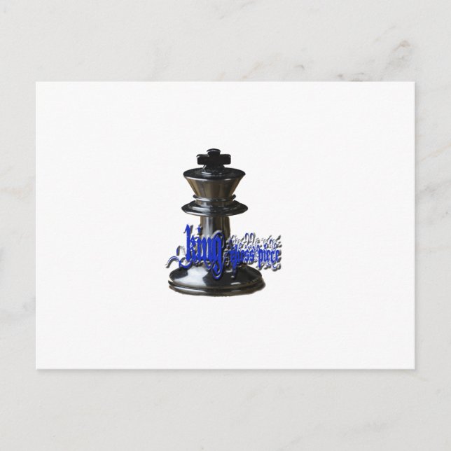 Postal King Chess Piece (Anverso)