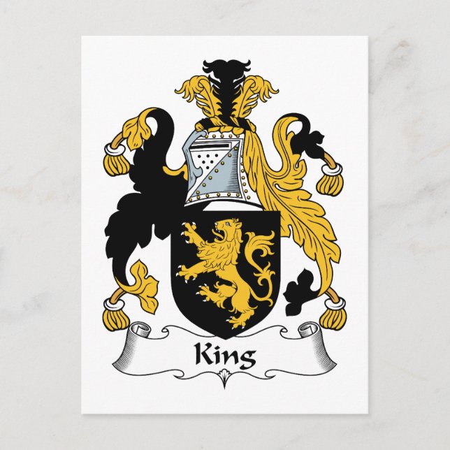 Postal King Family Crest (Anverso)