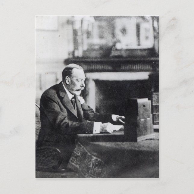 Postal King George V (Anverso)