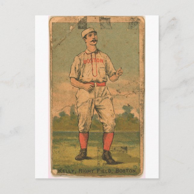 Postal King Kelly, Beaneaters de Boston (Anverso)