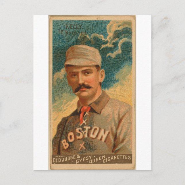 Postal King Kelly, Beaneaters de Boston (Anverso)