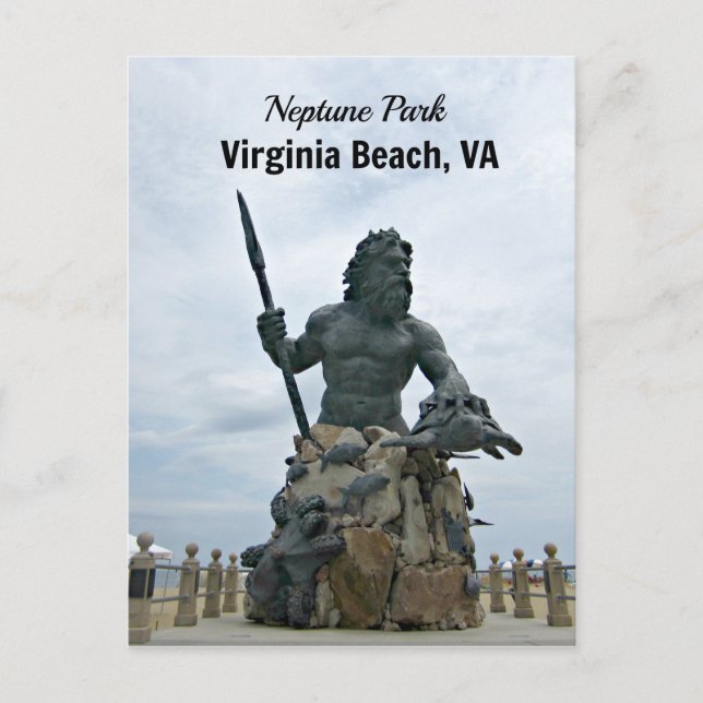 Postal King Neptune Park, Virginia Beach, VA (Anverso)