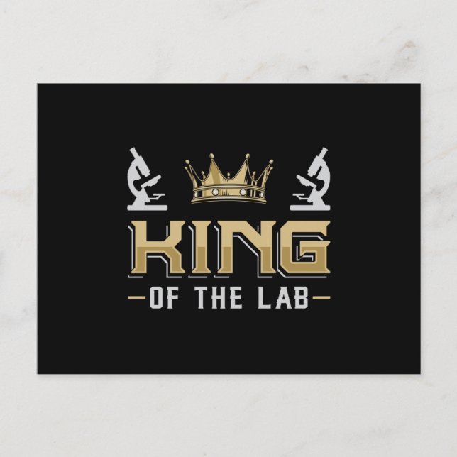 Postal King Of The Lab Laboratory Technician Lab Tech (Anverso)