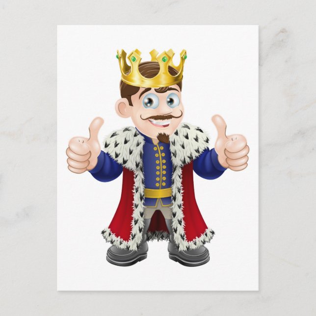 Postal King personalizado (Anverso)