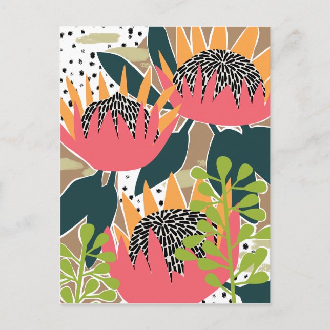 Postal King Protea I (Anverso)