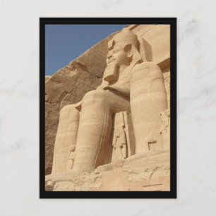 Postal King Ramses Abu Simbel Egipto