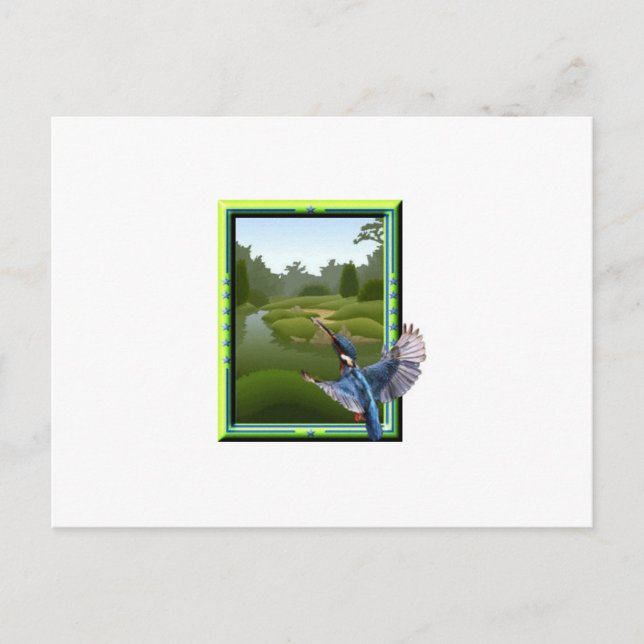 Postal Kingfisher (Anverso)