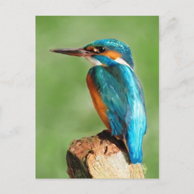Postal Kingfisher (Anverso)