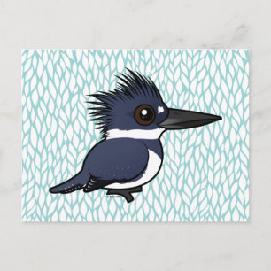 Postal Kingfisher bielorable Belted (macho)