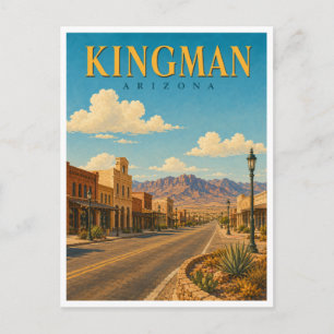 Postal Kingman Arizona Ruta 66 GeoSaga