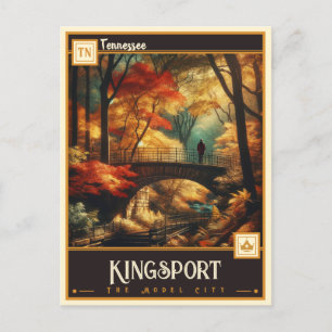 Postal Kingsport, Tennessee Vintage
