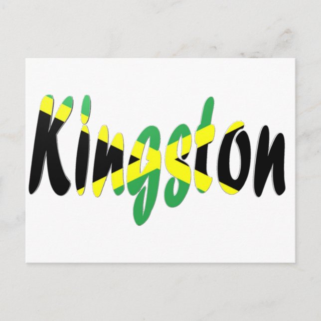 Postal Kingston, Jamaica (Anverso)