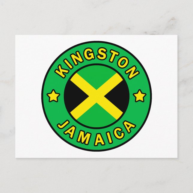 Postal Kingston Jamaica (Anverso)