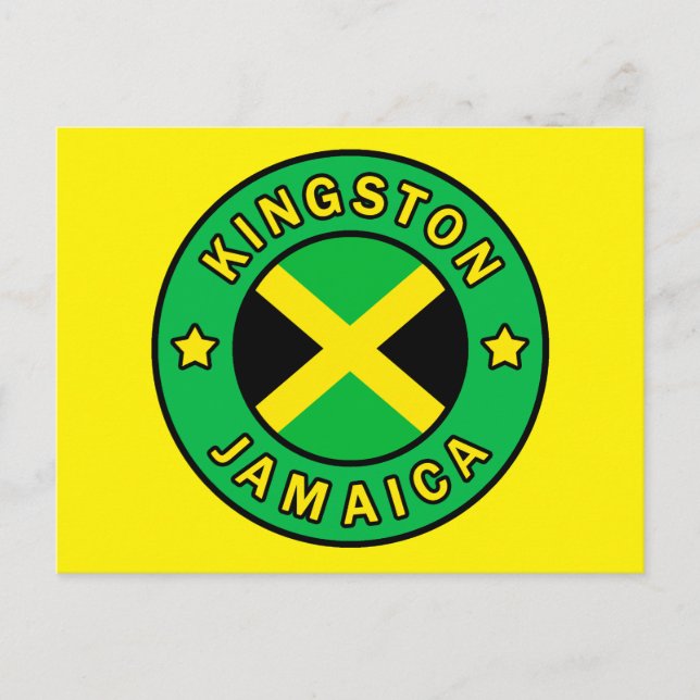 Postal Kingston Jamaica (Anverso)